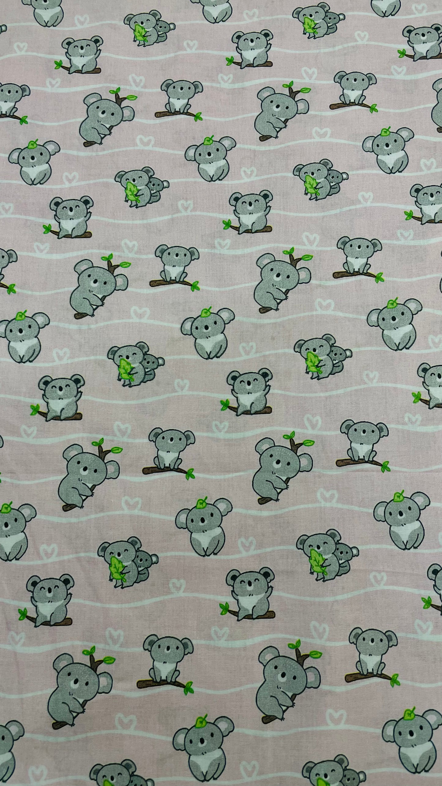 Adorable Koala on Branch Print A-Line Dress for Girls